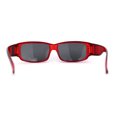 thumbnail image 5 of Polarized 58mm Womens Rhinestone Trim Slim Fit Over Sunglasses Red Black, 5 of 5