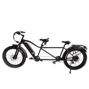 Heavy-Duty Fat Tire Tandem E-Bike - With Up to | Ultimate Off-Road Adventure for Two
