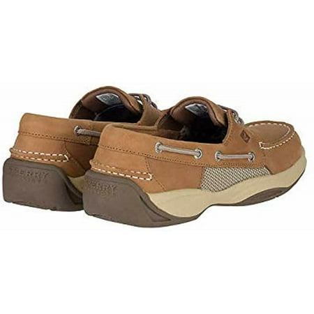 PAUL SPERRY - Sperry Men's Intrepid 2 Eye Fabric Closed Toe Boat Shoes, Tan, Size 12 - Walmart