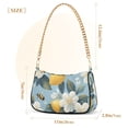 thumbnail image 3 of FORMRS Womens Shoulder Bag with Chain Strap Clutch Purse Cute Tote Handbag, Lemon Pattern, 3 of 7