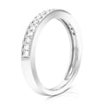 thumbnail image 2 of Vir Jewels 1/4 CTTW Lab Grown Diamond Wedding Band in Sterling Silver Female Adult, 2 of 6