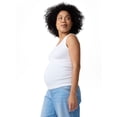 thumbnail image 6 of Ingrid & Isabel For Every Belly Women's Maternity Seamless Fitted RibTank, Sizes S-XXL, 6 of 10