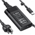 thumbnail image 1 of wonima11 65W HP Laptop Charger USB C Type C Power Adapter for HP EliteBook Elite Spectre X360 X2 830 1030 1040 Envy 11 13 14 15 ProBook 430 G6 G7 G8 Chromebook Pavilion,10FT,with US Power Cable, 1 of 1