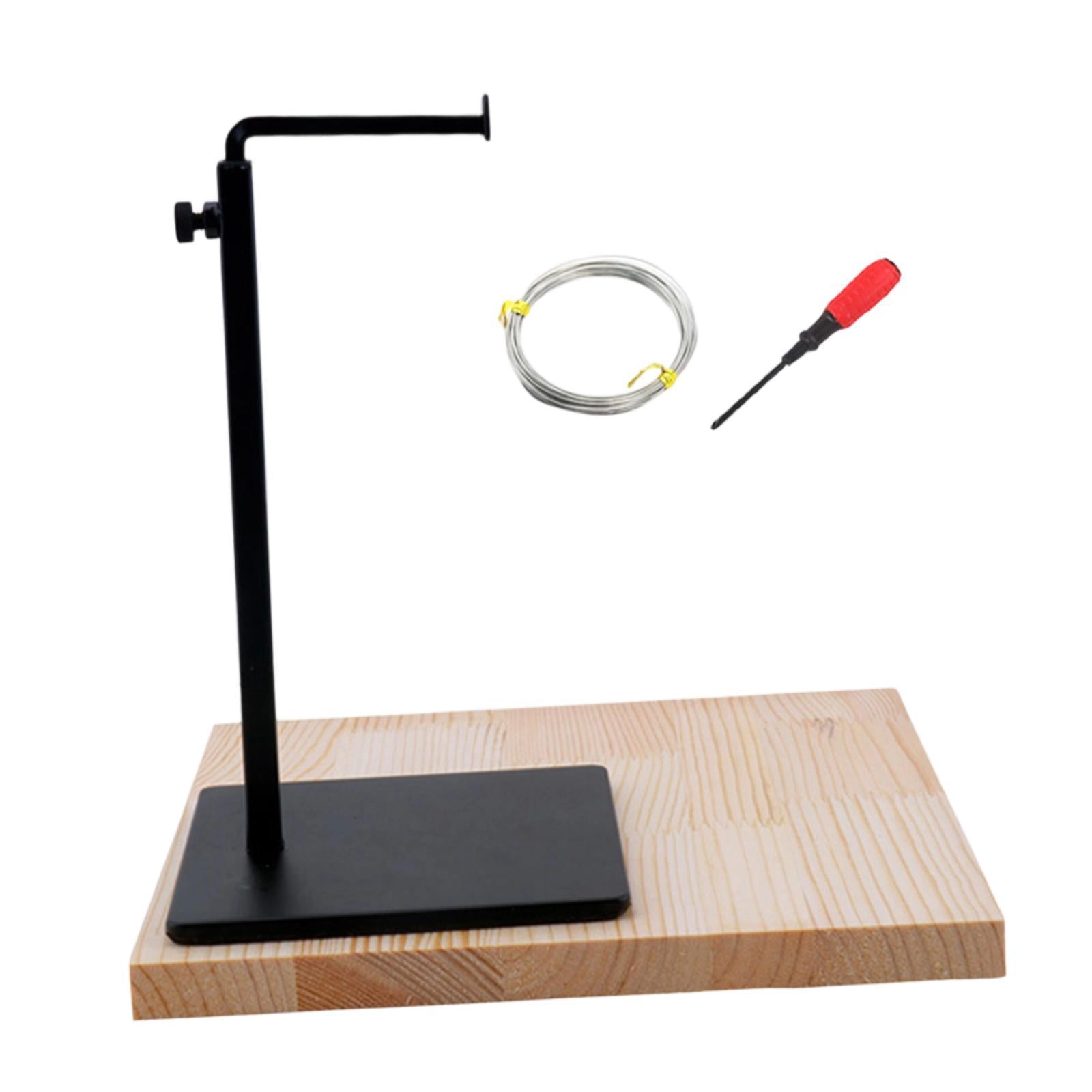 Milageto Adjustable Clay Armature Stand Metal Sculpture Model Support Frame DIY Tools for with Wood Board
