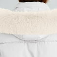 thumbnail image 4 of MaFYtyTPR Womens Winter Coats Women's Long-sleeved Hooded Pocket Solid Color Casual Warm Cotton Jacket Beige XXL, 4 of 4