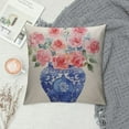 thumbnail image 2 of Blue and White Pillow Covers, Pillow Cover, Decor, Blue Throw Pillows for Couch,, 2 of 5
