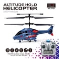 thumbnail image 3 of Helicóptero RC 2.4GHz Helicóptero teledirigido Mini RC Toy Altitude Hold para niños con luces LED Abanopi Multicolor/2.4G, 3 of 7