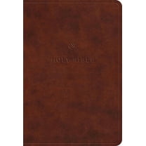 ESV Value Large Print Compact Bible (Trutone, Chestnut), (Hardcover)