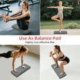 thumbnail image 5 of Lamei Foldable Yoga Mat, Extra Thick 1/2 inch Exercise Mat for Home Workout, Non-Slip Pilates Mats, Easy Storage, Quick Fold, No Curl(Grey), 5 of 7