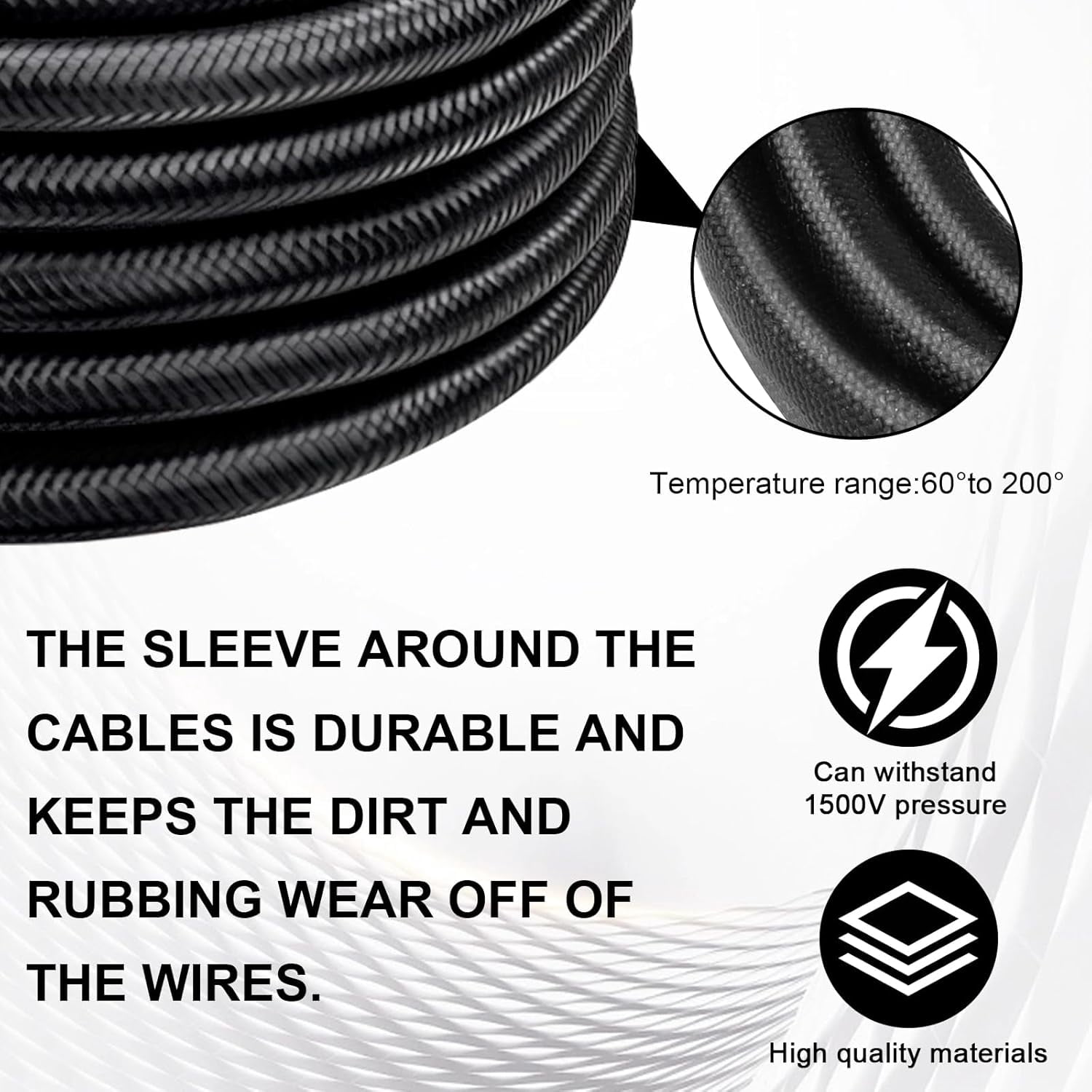 CoolStuff 8AWG Battery Quick Connect Cable 2FT, 50 Amp Anderson-Style Connector to O-Ring Terminal, for Solar, RV, EV, and Backup Power Systems