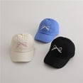 thumbnail image 3 of Children Baseball Cap Girls' Sweet Bow Embroidered Hat Summer Outdoor Sun Hats, 3 of 9
