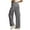 Grey, variant on Womens Medium Waist Baggy Elastic Waist Sweatpants Casual Long Pants with Pockets Gyujnb,Size:L