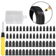 thumbnail image 4 of Ana 60PCS Car Vacuum Tire Repair Nails Rubber Screw Nail + Screwdriver Fast Tool Set, 4 of 10