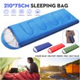 thumbnail image 1 of Camping Sac de Couchage 4 Saisons Enveloppe Chaude et Froide Sac de Couchage Imperméable Léger pour la Randonnée de Camping, 1 of 8