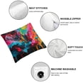 thumbnail image 4 of Acheng Paint Splatter Backdrop Print Corduroy Throw Pillow Covers,Pillow Cushion Cases,Throw Pillows for Couch Sofa Bedroom Car ,Set of 2 White, 4 of 6