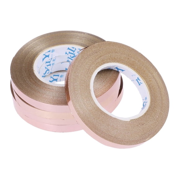 Rose Gold Plastic Ribbon for Decoration with Shiny Finish Great for Gifts and Crafts 10m