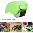 thumbnail image 4 of Parsley Chopper Roller, Parsley Chopper For Tabouleh, Parsley Choppe, With 6 Stainless Steel Blade Kitchen Vegetable Chop, Manual Chopper Vegetable Cutter (Color : Yellow, Size : 1size), 4 of 7