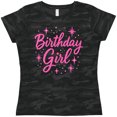 thumbnail image 3 of Inktastic Neon Pink Birthday Girl Women's T-Shirt, 3 of 5