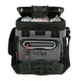 thumbnail image 2 of Titan by Arctic Zone 9 Can, 6 Quart Zipperless Soft Cooler, Sharkskin Gray, 2 of 5