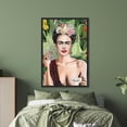 thumbnail image 3 of Smoking Wall Art, Woman Poster, Canvas Wall Art Art, Famous Printed, Wall Art Poster, Smoke Printed Canvas, Woman Printed, Canvas Wall Decor - Rolled Canvas, 3 of 5