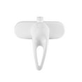 thumbnail image 2 of Dura Faucet Shower Control Valve DF-SA150-WT 1 Valve; Single Piece Wall Mount; Ball Valve; 4 Inch Center Distance; 2 Hole Application; Single Lever Handle; White; Plastic, 2 of 5