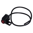 thumbnail image 2 of Light Waterproof Universal Handlebar Switch Headlight Fog Lamp On Off Button For Motorcycle ATV With 0.4in Mounting HoleLeft Side, 2 of 8