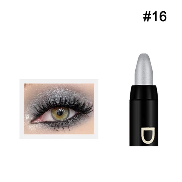 Waterproof Glitter Eyeshadow Stick, Long-lasting Rotating Eye Makeup Crayon, Shimmer Cream Shadow for Daily Wear & Compact Design, Multi-Color Options