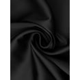 thumbnail image 5 of INSPIRE CHIC Women's Satin Robe Bride Bridesmaids Bridal Party Batwing Sleeve Wedding Loungewear Silky Short Bathrobes ONE-SIZE Black, 5 of 6