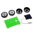 thumbnail image 4 of lionlar 5X DIY Assembled RC Car Model Solar Car Toy Science Intelligence Puzzle 5 Pcs, 4 of 9