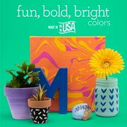 Apple Barrel Multi-Surface Craft Paint, Satin Finish, Electric Blue, 2 fl oz