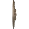 thumbnail image 4 of Ekena Millwork 11 3/4"OD x 3/8"P Stockport Ceiling Medallion, Hand-Painted Warm Silver, 4 of 6