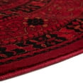 thumbnail image 6 of Rugs.com Bokhara Collection Rug – 3' x 5' Oval Red Low Rug Perfect For Living Rooms, Large Dining Rooms, Open Floorplans, 6 of 8