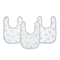 aden anais Baby Essentials Snap Bib, 3 pack