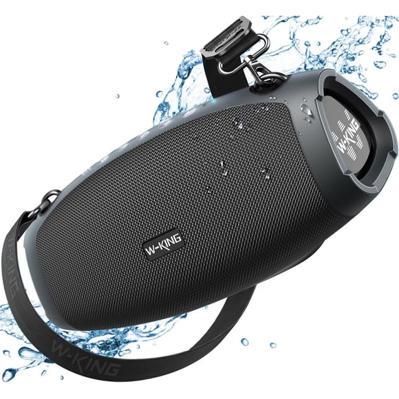 Altavoz Bluetooth W-KING X10 de 70 W a prueba de agua con banco de energía