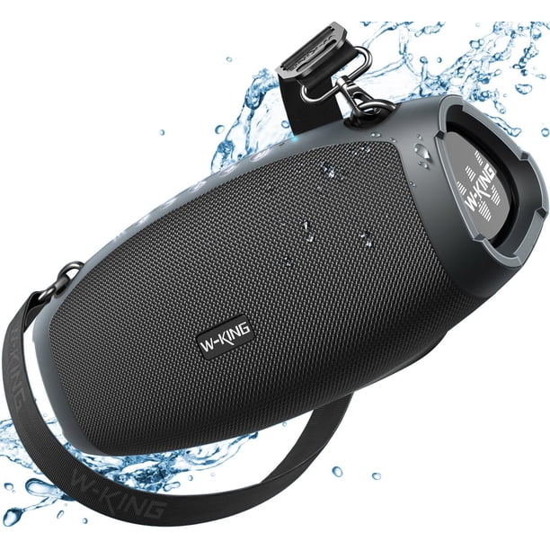 Altavoz Bluetooth W-KING X10 de 70 W a prueba de agua con banco de energía