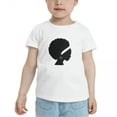 thumbnail image 2 of African American Women Funny Toddler T Shirts for Boys Girls (White, Youth S), 2 of 5