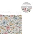 thumbnail image 5 of Yayeee Shower Curtain with Hooks 72"x72" Waterproof Fabric Bathroom Hanging Decor, Pastel Floral Pattern, 5 of 5