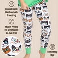 thumbnail image 5 of Cattitude LazyOne Women's Leggings and Tees, Pajama Separates, Cozy Loungewear for Women (MEDIUM), 5 of 7