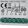 thumbnail image 3 of Módulo de interruptor de luz inteligente interruptor Universal LED 250W 10A Zigbee 3,0 módulo de automatización del hogar inteligente Smart Life App 2 vías Sunnimix Módulo de interruptor de atenuación, 3 of 4