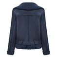 thumbnail image 5 of Patlollav Female Leather Jackets,Womens Winter Integrated Warm Suede Jacket, 5 of 6