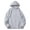 Gray, variant on Bxsruta Men's Lightweight Breathable UPF 50 Sun Protection Hooded Full Zip Windbreaker Jacket for Outdoor Sports Casual