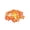 Orange, variant on LED Maple Leaf Pumpkin String Lights 4.9ft 10 Lights Battery Operated Fall Thanksgiving Halloween Indoor Outdoor Garden Party Decorative Lighting, 1Pack Orange