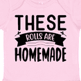 thumbnail image 4 of Inktastic Thanksgiving These Rolls Are Homemade Boys or Girls Baby Bodysuit, 4 of 5