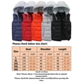 thumbnail image 2 of Frontwalk Men Sleeveless Outerwear Unisex Puffer Vest Coats for Winter Outdoor Jackets, 2 of 4