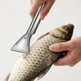 thumbnail image 4 of HBFAGFB Sharp 304 Stainless Steel Sawtooth Fish Scaler Descaler Remover Tool for Kitchen Seafood, 4 of 6