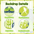 thumbnail image 3 of Tennis Theme Backdrop Tennis Birthday Party Decorations for Girls Green Yellow Tennis Happy Birthday Background Decor, 3 of 6