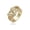 9, variant on NYSA The Swarovski Crystal Cocktail Ring In Gold And Rose Gold