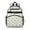 Green Cow Flower, variant on White Cow Engineer Pattern Backpack for School,Cute School Bag,Schoolbag with Adjustable Shoulder Straps & Padded Back,15.25"x11.5"x5.25"