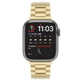 thumbnail image 3 of WITHit Gold Stainless Steel Link Band for the Apple Watch®, Fits all Apple Watch® Series and Sizes, Unisex, 3 of 6