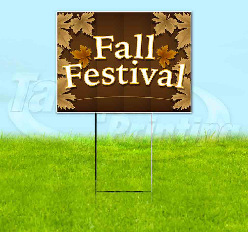 18"x24" BUY YOUR TICKETS HERE Outdoor Yard Sign & Stake Sidewalk Lawn Fair Fest 